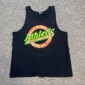 Vintage 1990 Year Seattle Goodwill Games Tank Top Shirt Made in USA Sz XL